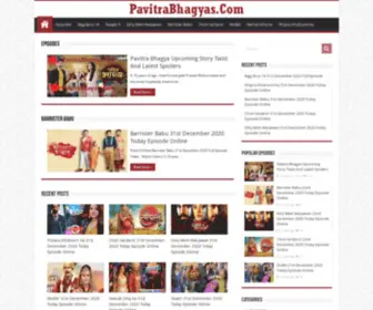 Pavitrabhagyas.com(Pavitra Bhagya Full Episode Watch Online Colors TV Drama) Screenshot