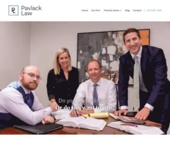 Pavlacklawfirm.com(Pavlack Law) Screenshot