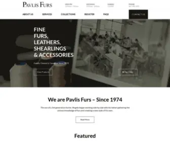 Pavlisfurs.com(PAVLIS FURS) Screenshot