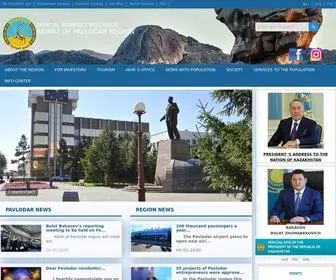 Pavlodar.gov.kz(АКИМАТА) Screenshot