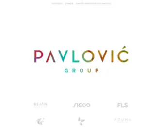 Pavlovic.com(Pavlovic Group) Screenshot