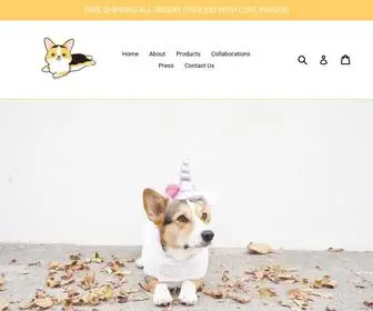 Pavlovthecorgi.com(Pavlov the corgi) Screenshot