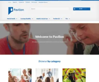 PavPub.com(Training Publications for Social Care and Education) Screenshot