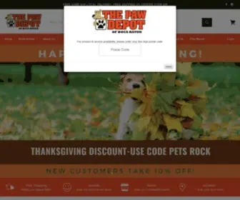 Paw-Depot.com(The Paw Depot) Screenshot