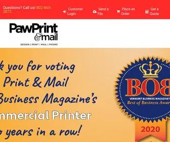 Paw-Prints.com(Printing & Mailing Services) Screenshot