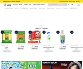 Pawangrocery.com(Pawan Grocery) Screenshot