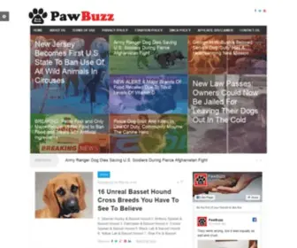Pawbuzz.com(News Buzz Life) Screenshot