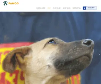 Pawco.in(A Pariah Animal Welfare Organisation) Screenshot