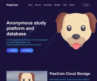 Pawcoin.network(Paw Coin) Screenshot