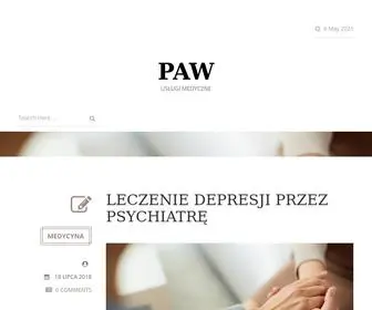 Paw.com.pl(Usługi medyczne) Screenshot