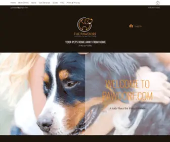 Pawdorf.com(Your Pet's Home AWAY FROM HOME) Screenshot