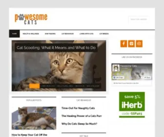 Pawesomecats.com(Pawesome Cats) Screenshot