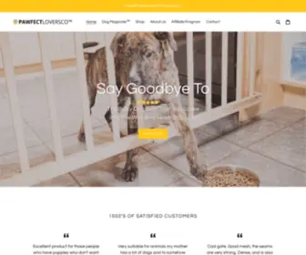 Pawfectloversco.com(#1 Dog Fence Gates) Screenshot