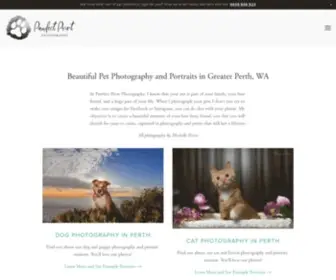 Pawfectprints.com.au(Pawfect Print Pet Photography) Screenshot