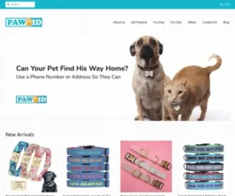 Pawid.com.au(Paw ID) Screenshot