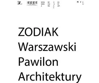 Pawilonzodiak.pl(Goście: dr hab. Waldemar Baraniewski (prof. ASP)) Screenshot