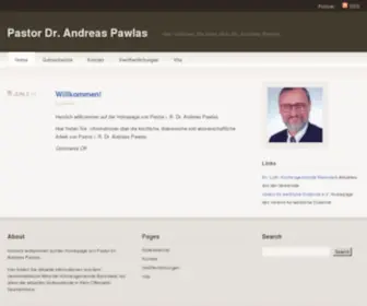 Pawlas.de(Pastor Dr) Screenshot