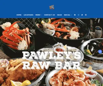 Pawleysrawbar.com(Pawley's Raw Bar) Screenshot