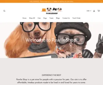 Pawlieshop.com(PAWLIE SHOP) Screenshot