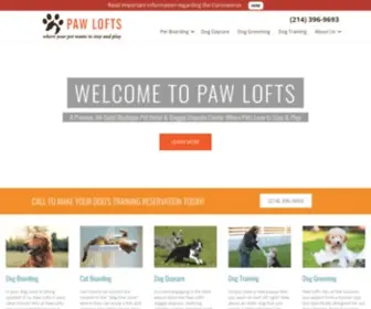 Pawlofts.com(Paw Lofts) Screenshot