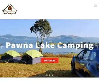 Pawnalakecamp.com(Pawna Lake Camping) Screenshot