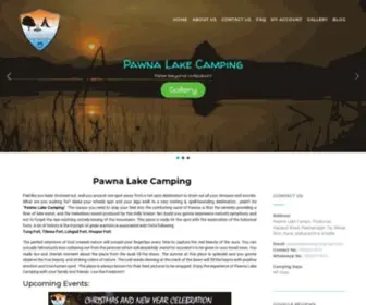 Pawnalakecamps.com(Pawna Lake Camping) Screenshot