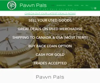 Pawnpals.ca(Pawn Pals) Screenshot