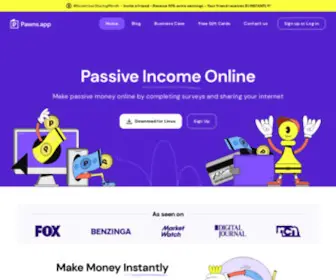 Pawns.app(Passive income online) Screenshot