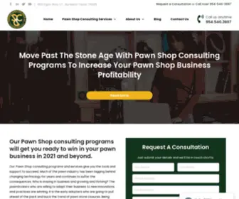 Pawnshopconsultinggroup.com(Pawn Shop Consulting Programs Designed for Maximum Profitability) Screenshot