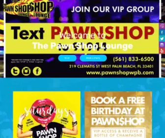 Pawnshopwpb.com(The Pawn Shop) Screenshot