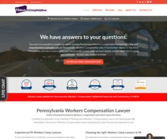 Paworkerscomphelpnow.com(#1 Pennsylvania Workers Compensation Lawyer) Screenshot