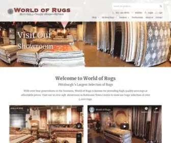 PaWorldofrugs.com(World Of Rugs) Screenshot