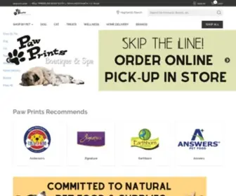 Pawprintscolo.com(Paw Prints CO) Screenshot