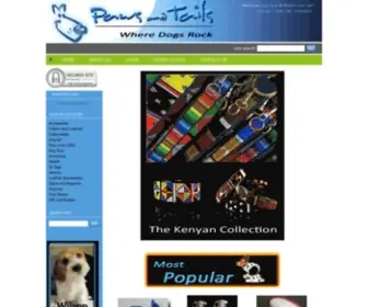 Paws-AND-Tails.com(Dog Products) Screenshot