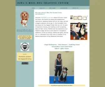 Paws-N-Heeldogtraining.com(Dog Training CT) Screenshot