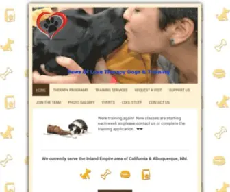 Paws-OF-Love.org(Paws Of Love) Screenshot