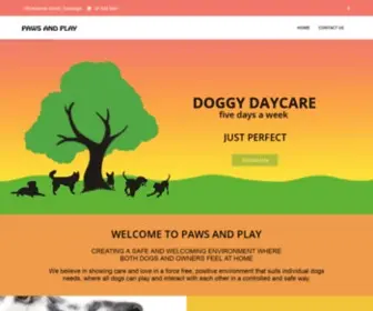 Pawsandplay.co.nz(Perfect for your pooch) Screenshot