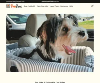 Pawseat.com(PawSeat® Armrest) Screenshot