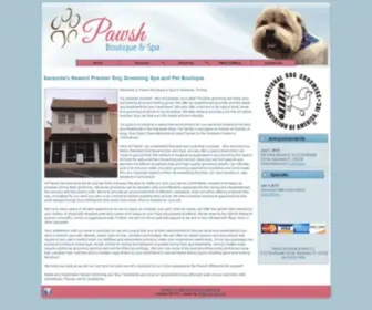 Pawshpetgrooming.com(Pawsh pet grooming Sarasota Florida) Screenshot