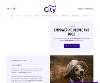 Pawsinthecity.sg(Paws In The City SG) Screenshot