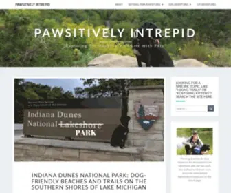 Pawsitivelyintrepid.com(Pawsitively Intrepid) Screenshot