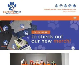 Pawsitivematch.org(Pawsitive Match) Screenshot