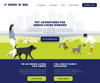 Pawsnrec.com(Doggy Daycare) Screenshot