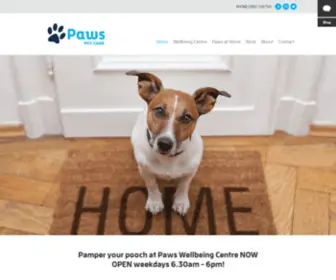 Pawspetcare.co.nz(Doggy Day Care) Screenshot