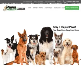 Pawspetresorts.com(Stay n) Screenshot