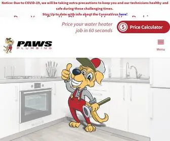 Pawsplumbing.com(Paws Plumbing) Screenshot