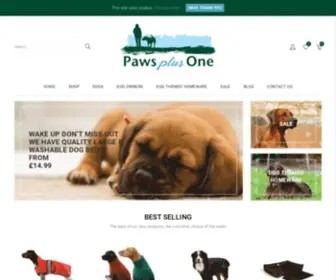 Pawsplusone.co.uk(Paws Plus One) Screenshot