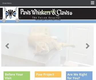 Pawswhiskersandclaws.com(Paws Whiskers & Claws) Screenshot