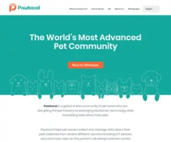 Pawtocol.com(The World's Most Advanced Pet Community) Screenshot