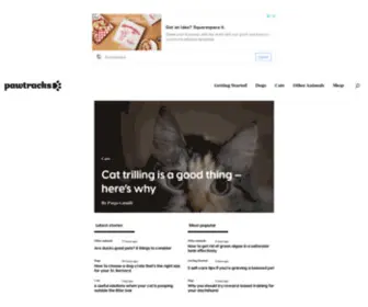 Pawtracks.com(The ultimate pet owner's guide) Screenshot